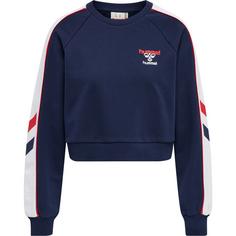 hummel hmlIC DURBAN WOMAN CROP SWEATSHIRT Sweatshirt Damen PEACOAT