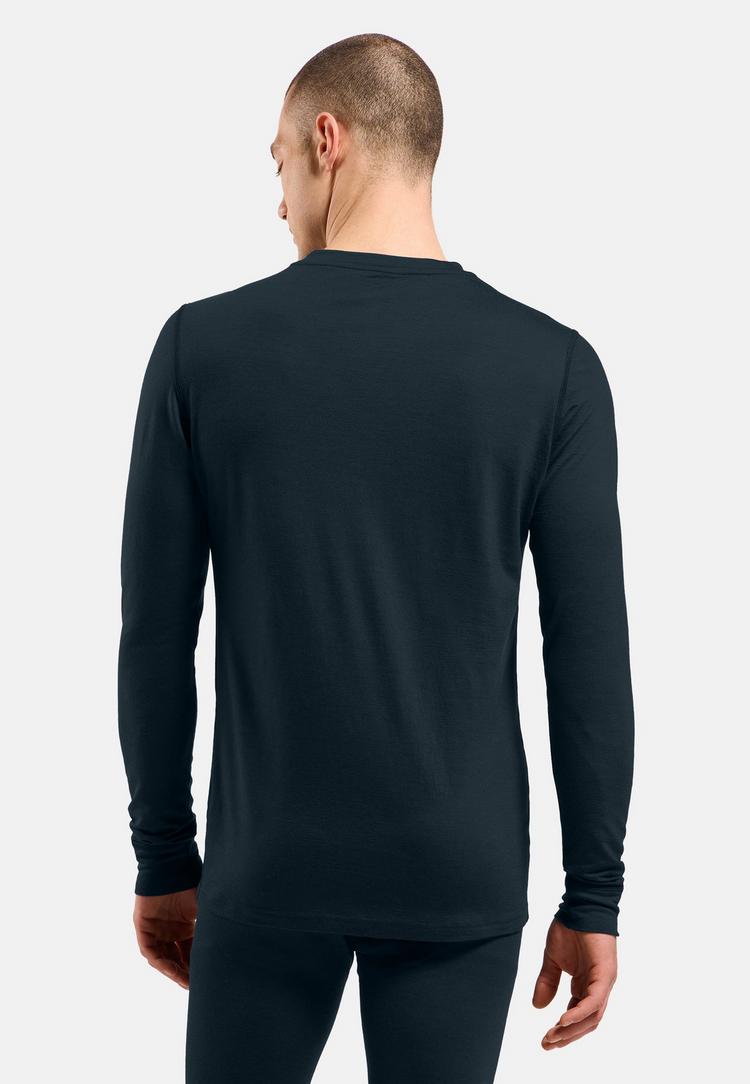 Odlo Odlo MERINO WARM Funktionsshirt Herren - dark sapphire(20731) - 1 | SportScheck