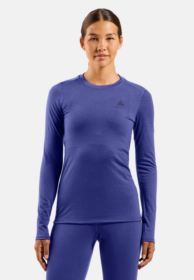 Odlo Odlo MERINO 160 Funktionsshirt Damen - Skipper Blue(21119) - 0 | SportScheck