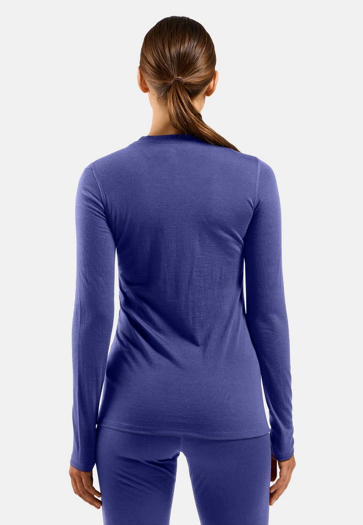 Odlo Odlo MERINO 160 Funktionsshirt Damen - Skipper Blue(21119) - 1 | SportScheck