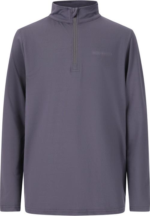 Rückansicht von Endurance Allan Jr Langarmshirt Kinder 4371 Graystone