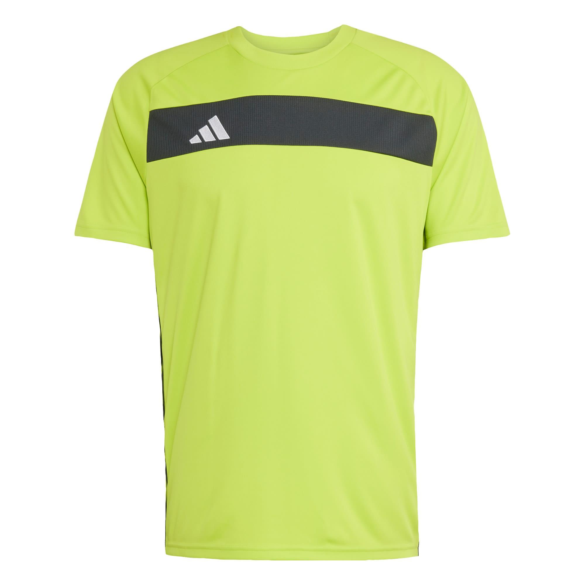 adidas Tiro 25 Essentials Trikot T-Shirt Herren - Semi Solar Yellow / Carbon / White