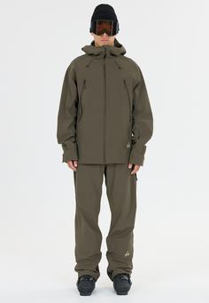 Rückansicht von SOS Hoverla Skijacke Herren 1071 Black Ink