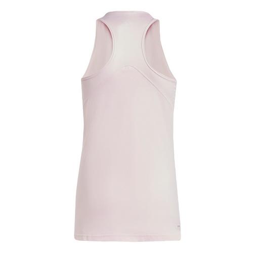 Rückansicht von adidas Club Kids Tanktop Funktionstank Kinder Clear Pink