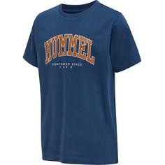 Rückansicht von hummel hmlFAST T-SHIRT S/S 2-PK Funktionsshirt Kinder SARGASSO SEA/KALAMATA