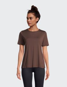 Rückansicht von VENICE BEACH VB Sia T-Shirt Damen coffee