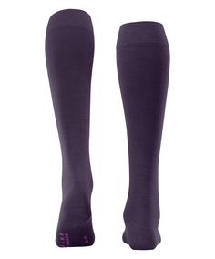 Rückansicht von Falke Softmerino Knee-high Freizeitsocken Damen wineberry (8761)