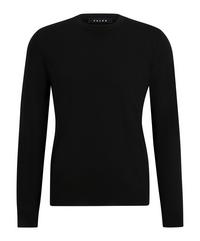 Falke Merino X-Fine Crew Neck Strickpullover Herren - black (3000)