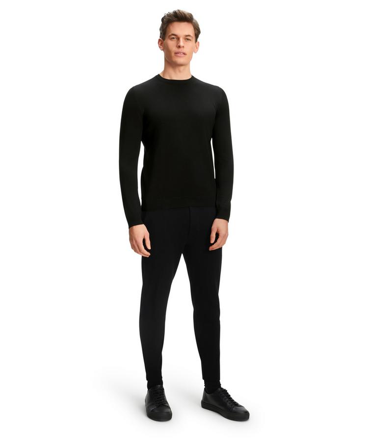 Falke Falke Merino X-Fine Crew Neck Strickpullover Herren - black (3000) - 1 | SportScheck