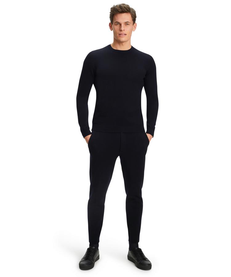 Falke Falke Merino X-Fine Crew Neck Strickpullover Herren - night sky (6437) - 1 | SportScheck