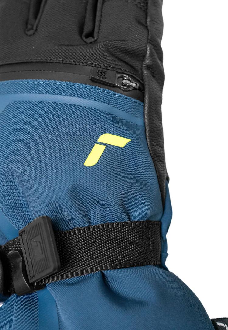 Reusch Reusch Down Spirit GORE-TEX Handschuh - 7073 blck/dark deni/safe yello - 1 | SportScheck