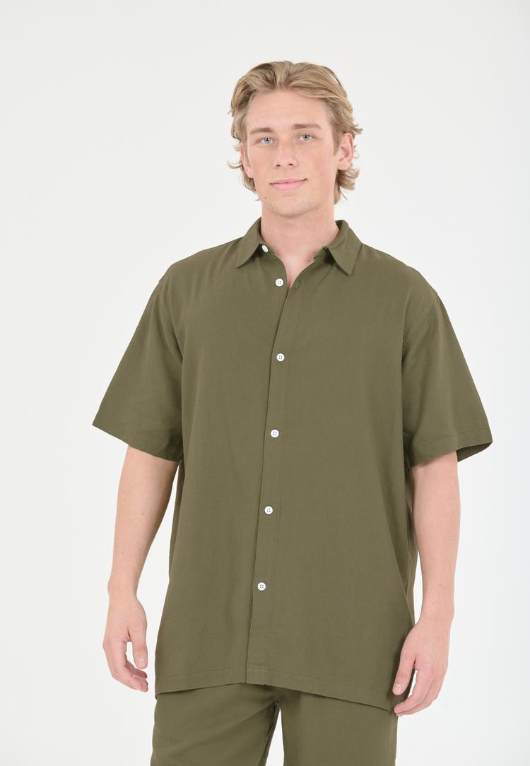 Cruz Cruz Micky Kurzarmhemd Damen - 3232 Loden Green - 1 | SportScheck