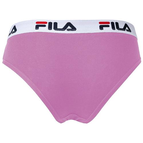 Rückansicht von FILA Slip Slip Damen Lila