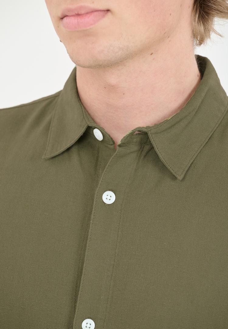 Cruz Cruz Micky Kurzarmhemd Damen - 3232 Loden Green - 2 | SportScheck