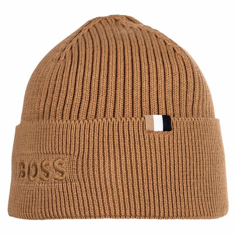 Boss Boss M&uuml;tze Beanie Herren - Beige - 1 | SportScheck