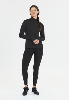 Rückansicht von Endurance Chaba Laufhoodie Damen 1001 Black