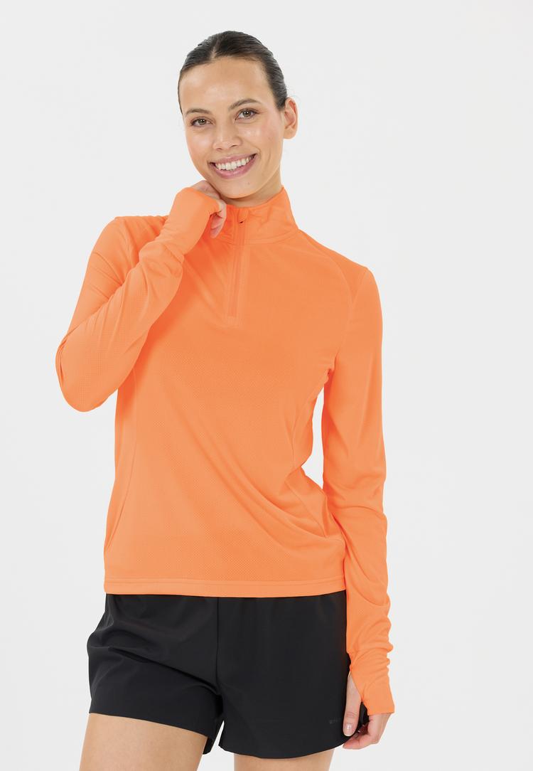 Endurance Endurance Chaba Laufhoodie Damen - 4333 Vitality - 1 | SportScheck
