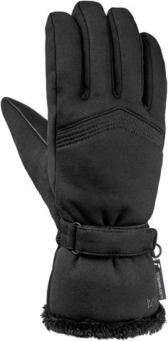 Rückansicht von Reusch Silver Moon STORMBLOXX™ Skihandschuhe Damen 7700 black