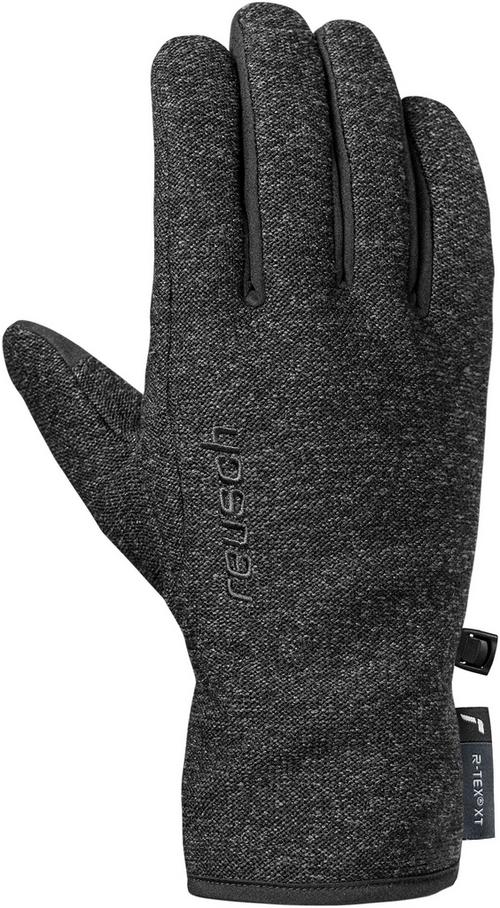 Rückansicht von Reusch Meridian R-TEX® XT TOUCH-TEC Skihandschuhe 6000 asphalt melange