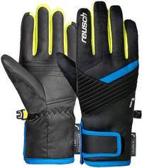 Reusch Dan R-TEX&reg; XT Junior Handschuh Kinder - 7002 blck/bril blu/safety yell