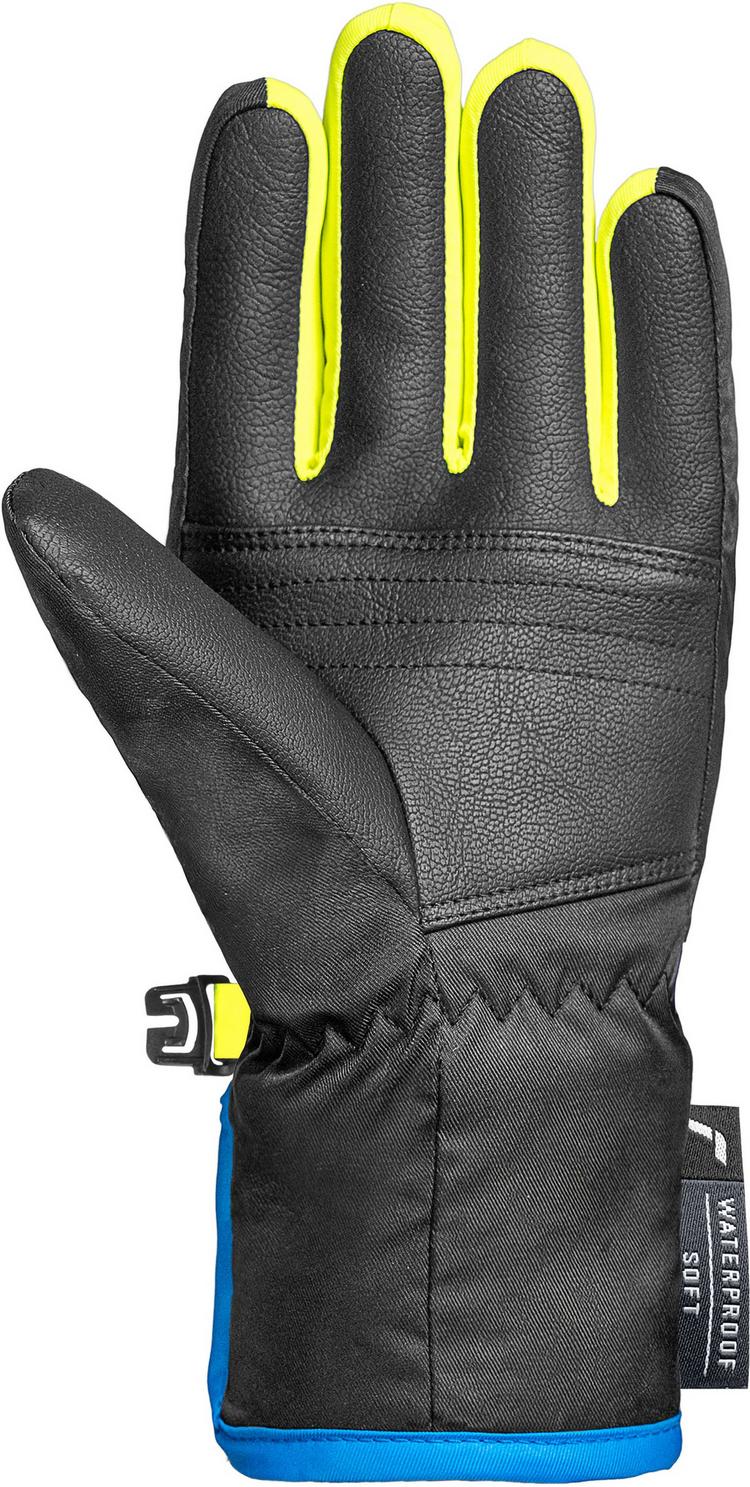 Reusch Reusch Dan R-TEX&reg; XT Junior Handschuh Kinder - 7002 blck/bril blu/safety yell - 0 | SportScheck