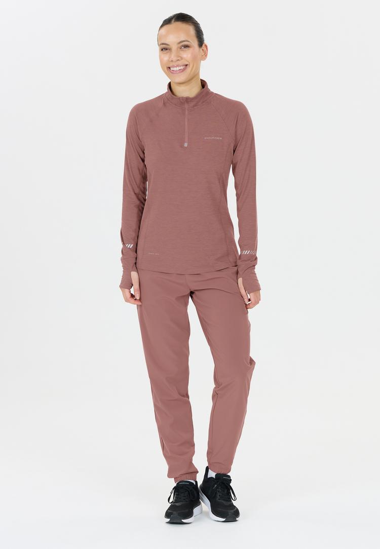 Endurance Endurance Canna Langarmshirt Damen - 4321 Rose Taupe - 0 | SportScheck