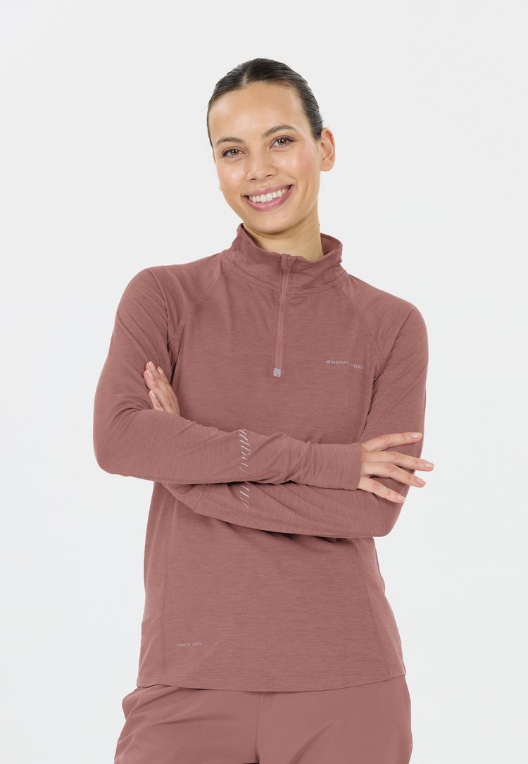 Endurance Endurance Canna Langarmshirt Damen - 4321 Rose Taupe - 1 | SportScheck