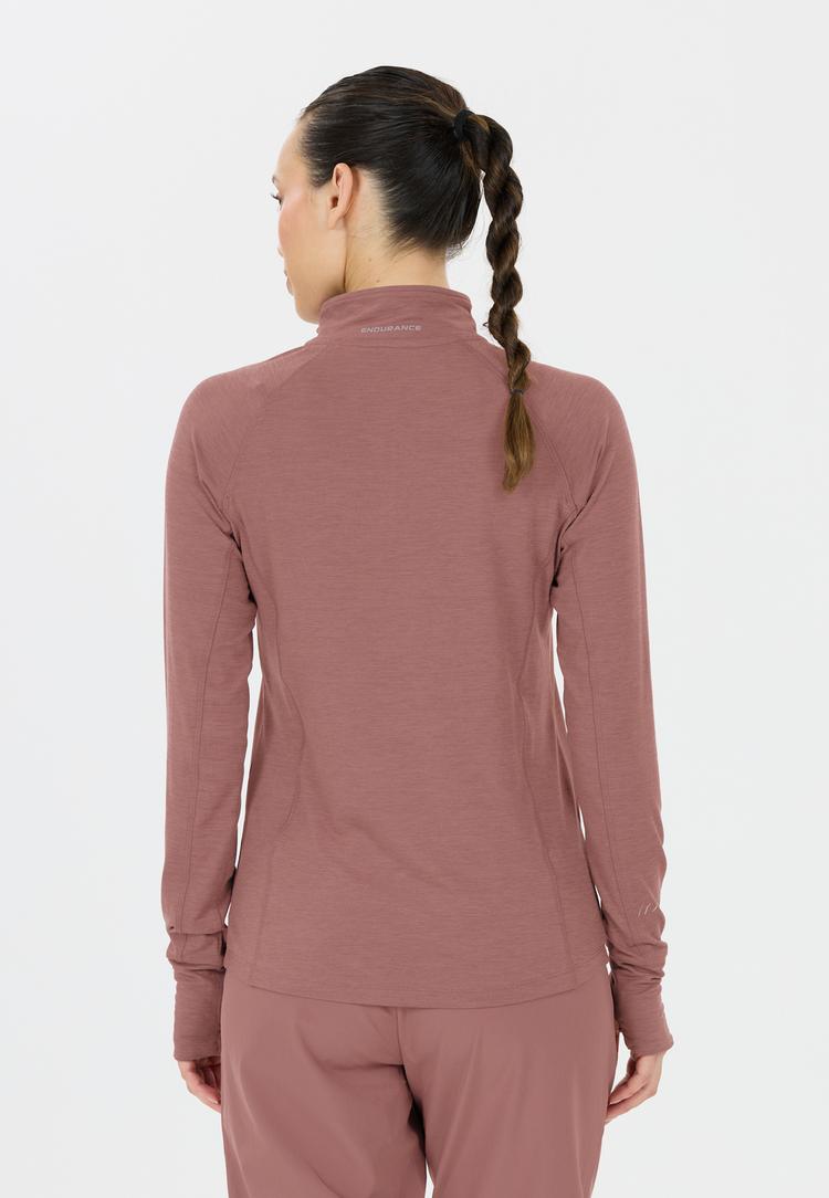 Endurance Endurance Canna Langarmshirt Damen - 4321 Rose Taupe - 3 | SportScheck