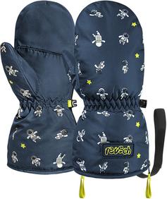 Reusch Sleepover Mitten Skihandschuhe Kinder 4923 dress blu/astronauts