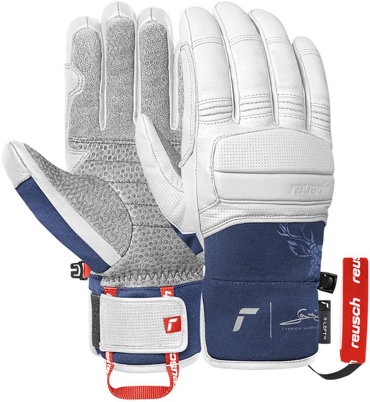 Reusch Reusch Cyprien Sarrazin Handschuh - 1027 white/dress blue - 0 | SportScheck