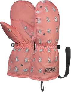 Reusch Sleepover Mitten Skihandschuhe Kinder 3744 quartz pink/rabbits