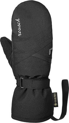 Rückansicht von Reusch GORE-TEX Reusch Alba GORE-TEX Mitten Skihandschuhe 7702 black / silver