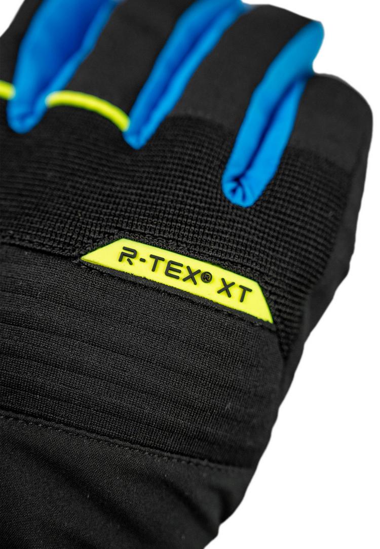 Reusch Reusch Benji R-TEX&reg; XT Junior Handschuh Kinder - 7002 blck/bril blu/safety yell - 3 | SportScheck