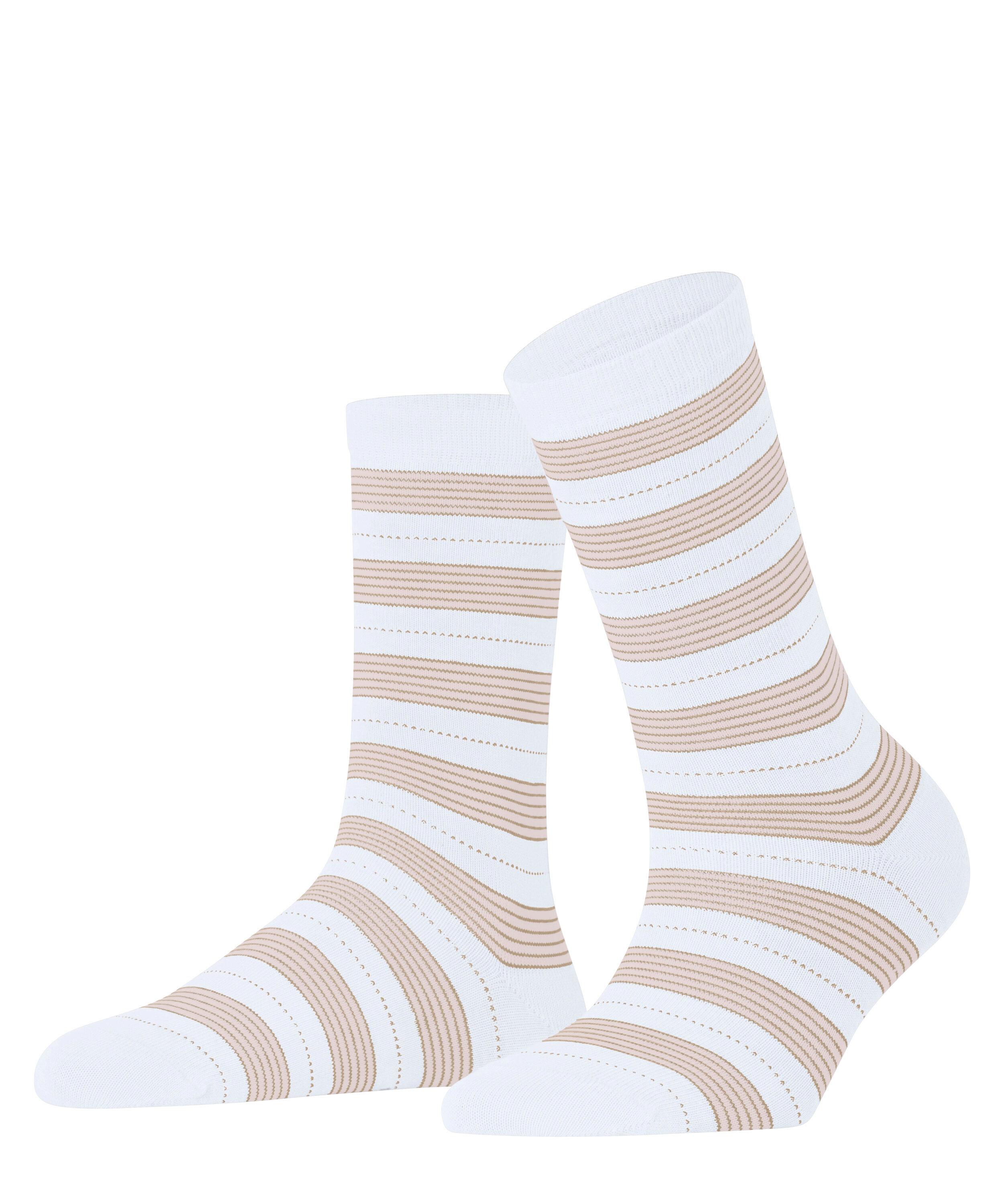 Falke Stripe Uniform SO Socken Damen - white (2000)