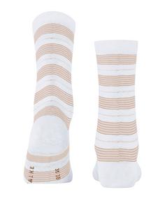 Rückansicht von Falke Stripe Uniform SO Freizeitsocken Damen white (2000)