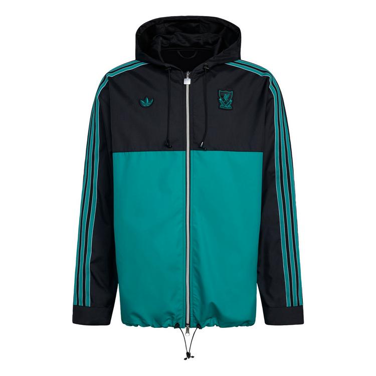 adidas adidas Liverpool FC Terrace Icons Parka Trainingsjacke Herren - Black / Sea Green - 0 | SportScheck