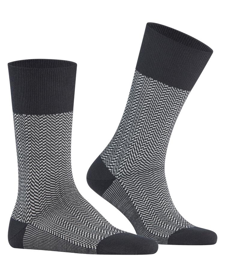 Falke Falke Airport Herringstripe SO Socken Herren - black (3000) - 0 | SportScheck