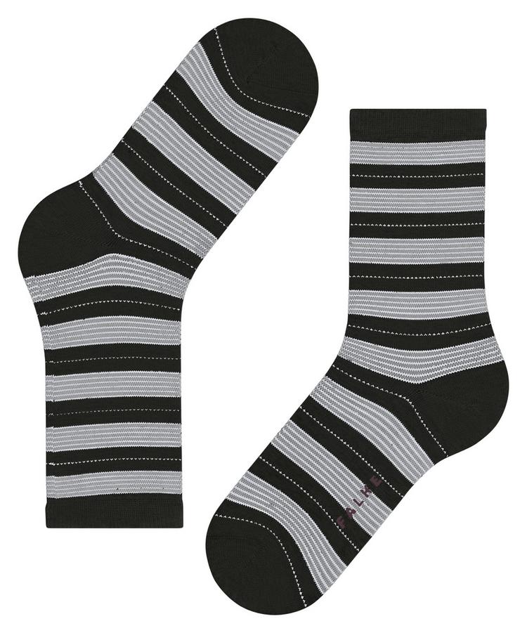 Falke Falke Stripe Uniform SO Socken Damen - black (3000) - 2 | SportScheck