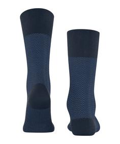 Rückansicht von Falke Airport Herringstripe SO Freizeitsocken Herren space blue (6116)