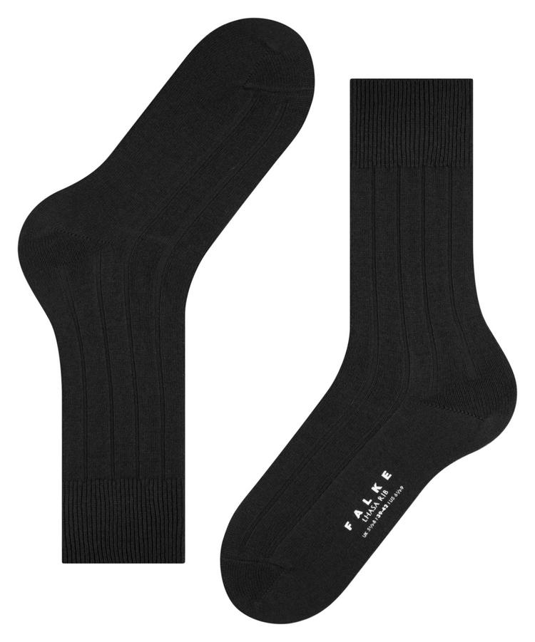 Falke Falke Lhasa Rib SO Socken Herren - black (3000) - 2 | SportScheck