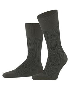 Falke Airport Herringstripe SO Freizeitsocken Herren military (7826)