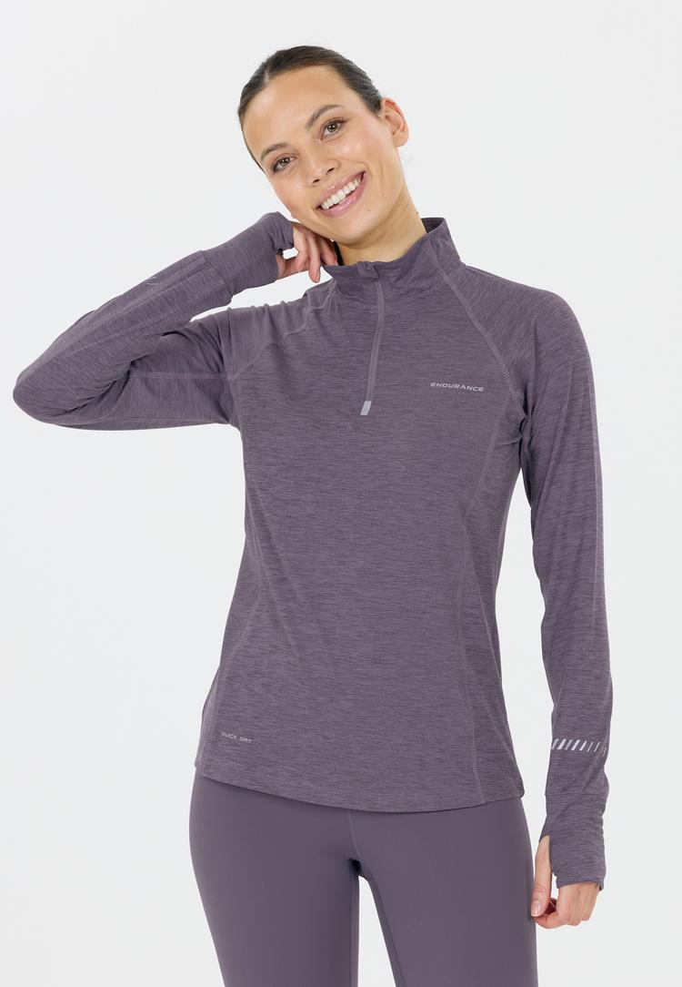 Endurance Endurance Canna Langarmshirt Damen - 4371 Graystone - 1 | SportScheck