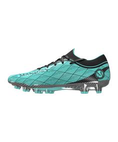 Rückansicht von Under Armour Magnetico Elite 5 FG Mansory Fußballschuhe Herren grauschwarz