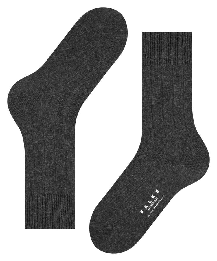 Falke Falke Lhasa Rib SO Socken Herren - anthra.mel (3080) - 2 | SportScheck