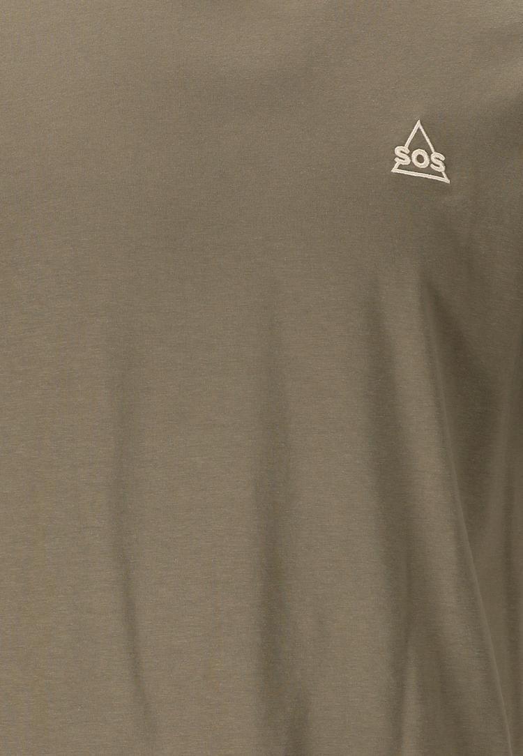 SOS SOS Mera T-Shirt Herren - 3211 Smokey Olive - 0 | SportScheck