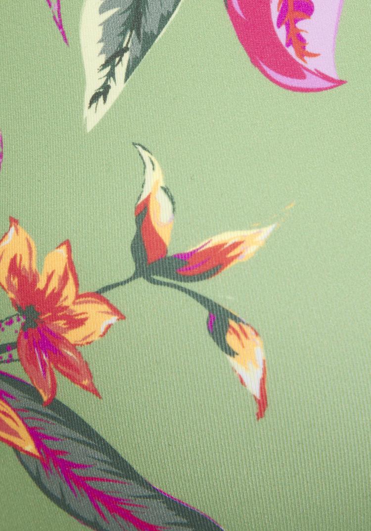 Lascana Lascana Triangel-Bikini-Top Bikini Oberteil Damen - salbei-pink bedruckt - 1 | SportScheck