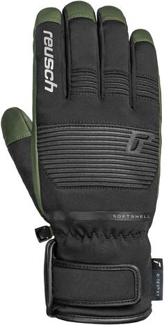Rückansicht von Reusch Andy R-TEX® XT Outdoorhandschuhe 7756 black / burnt olive