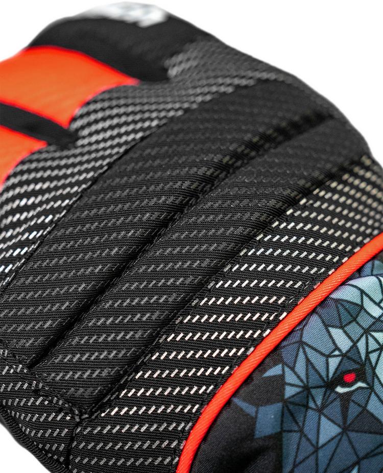 Reusch Reusch Warrior R-TEX&reg; XT Junior Handschuh Kinder - 7588 blck/silver/fluo red - 3 | SportScheck