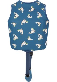 Rückansicht von ZigZag Lamai Schwimmweste Kinder 2038 Dark Blue