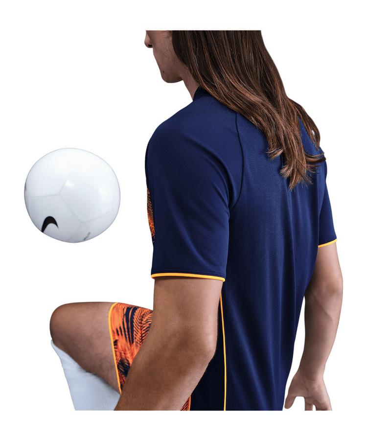 Nike Nike Academy+ Trainingsshirt Funktionsshirt Herren - blauorange - 1 | SportScheck